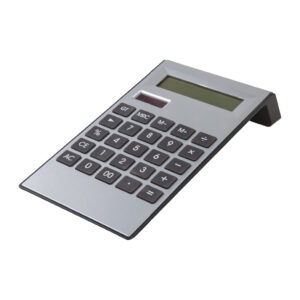 Gray 12-Digit Calculator
