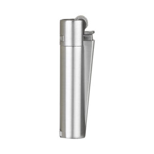 MT-101 Saten-Silver Clipper Metal Siboplu Çakmak
